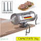 Masina carnati ,prindere VENTUZA , 2.5 kg, 3 palnii incluse {15,19,22} aluminiu, Craft-tec MX133
